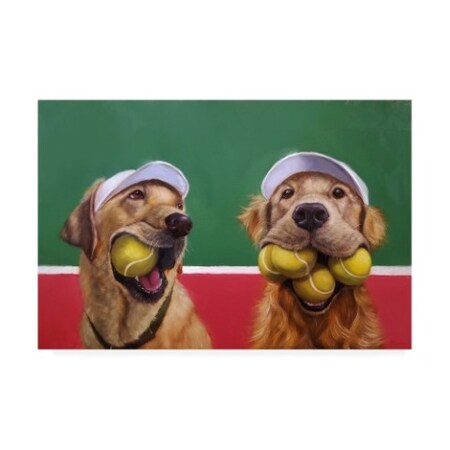 Trademark Fine Art Lucia Heffernan 'Ball Hog' Canvas Art, 12x19 IC01018-C1219GG